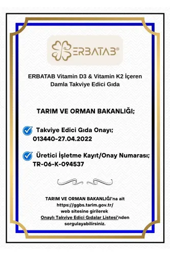 Vitamin D3 K2 2'si 1 Arada Damla - 7