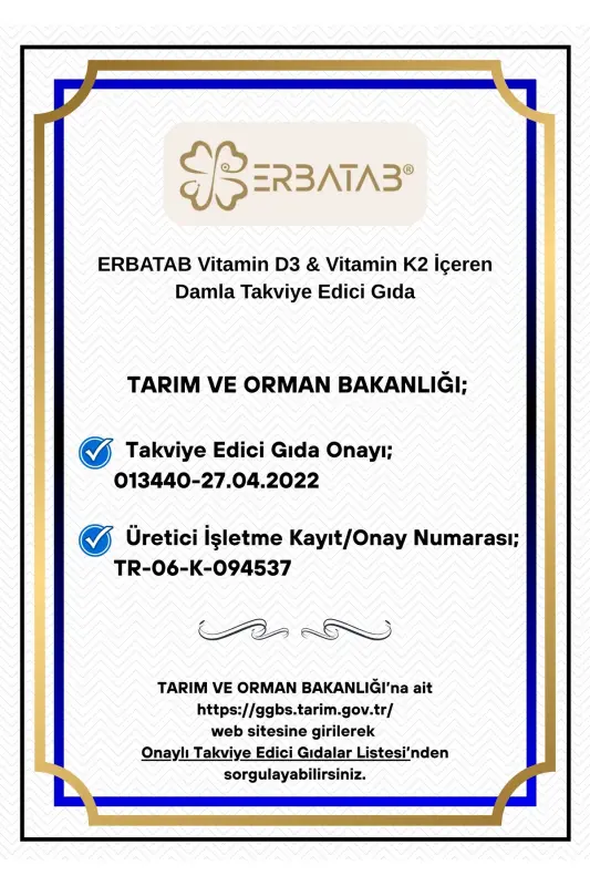 Vitamin D3 K2 2'si 1 Arada Damla - 7