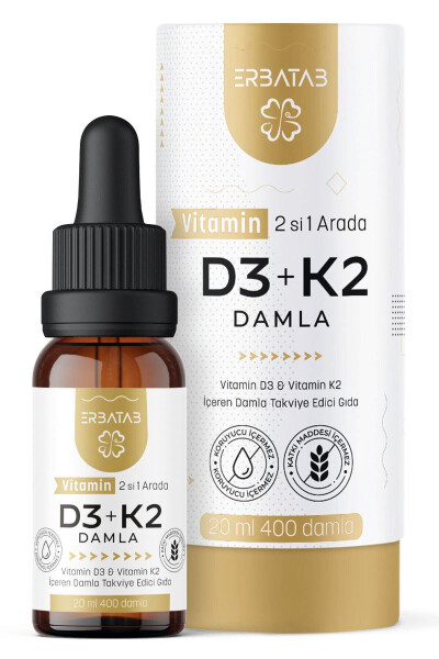 Vitamin D3 K2 2'si 1 Arada Damla - 47