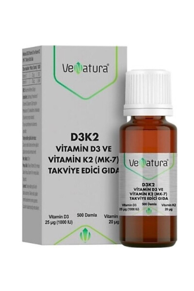 Vitamin D3 K2 Damla 20 ml - 2