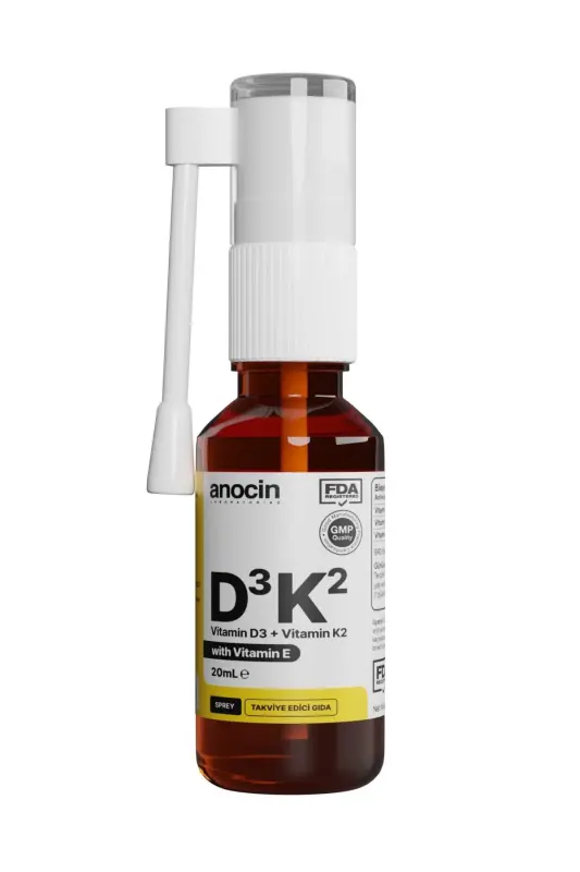 Vitamin D3 K2 Vitamin E, 1000 IU 2 mcg Drops 20 ml D3 K2 Vitamin D3k2 - 5