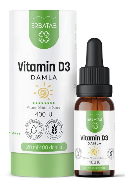 Vitamin D3 Kids 20 ML 400 IU Drops - 4