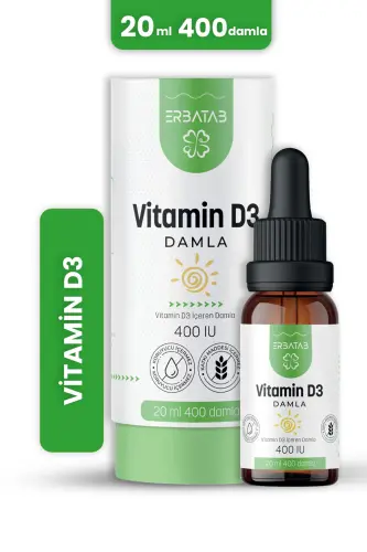 Vitamin D3 Kids 20 ML 400 IU Drops - 1