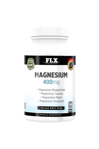 Vitamin D3 Vitamin K2 20 ml Flx Magnesium Magnezyum Elementleri 180 Tablet - 2