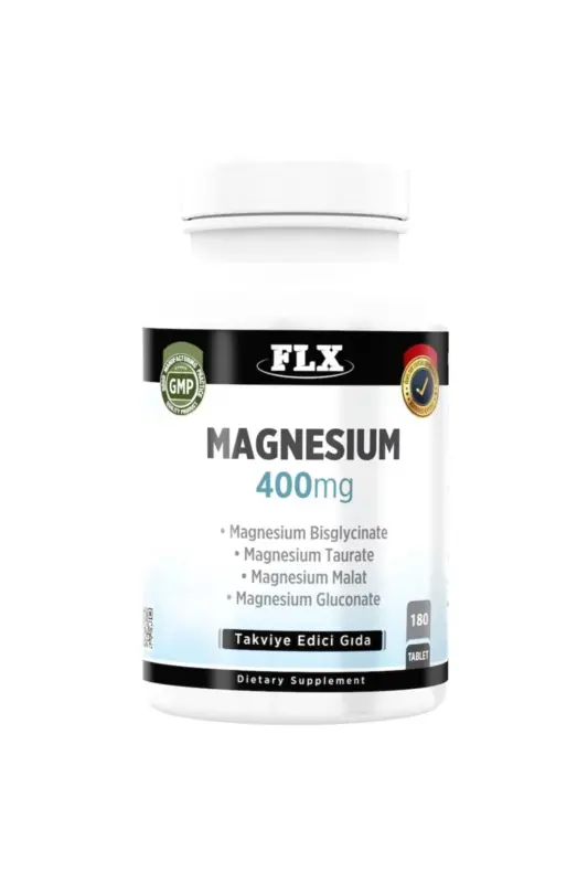 Vitamin D3 Vitamin K2 20 ml Flx Magnesium Magniy Elementlari 180 Tablet - 2