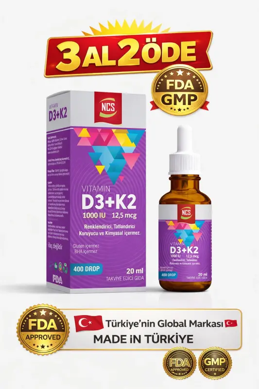 Vitamin D3+K2 20 ml - 3