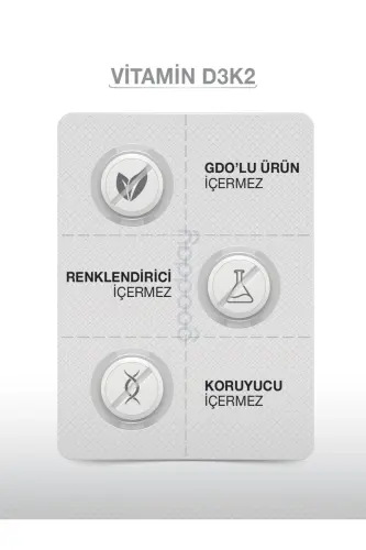 VİTAMİN D3K2 20 ML TAKVİYE EDİCİ GIDA - 5