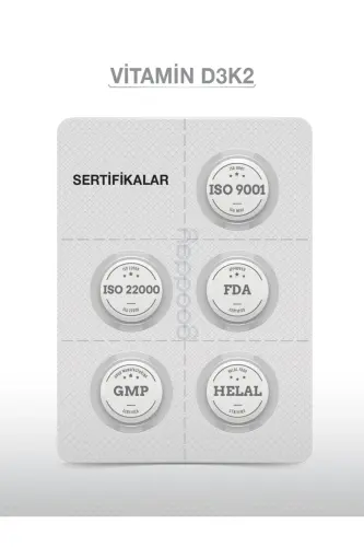 VİTAMİN D3K2 20 ML TAKVİYE EDİCİ GIDA - 6