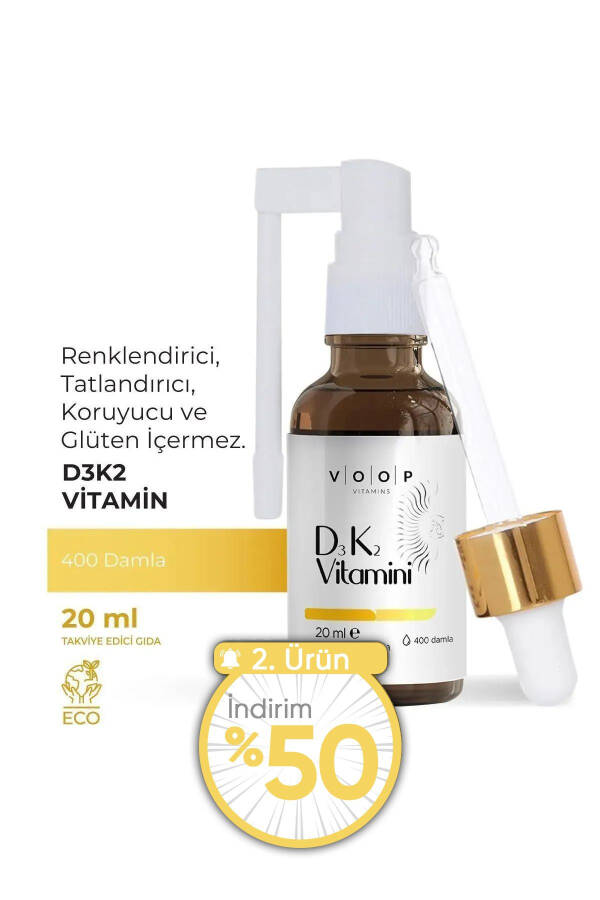 Vitamin D3K2 Sprey-Damla 20 ml - 14