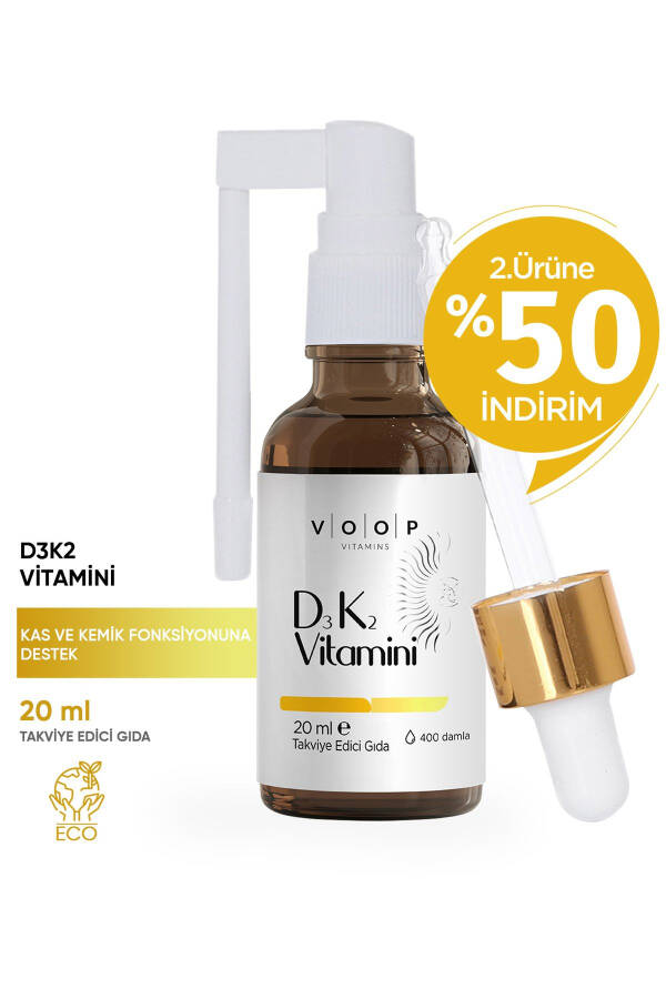 Vitamin D3K2 Sprey-Damla 20 ml - 1