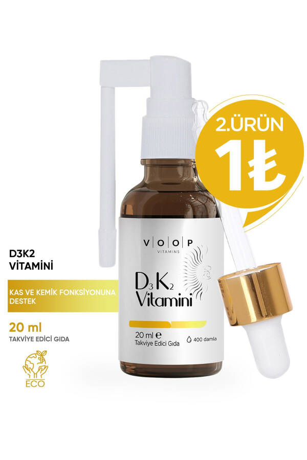 Vitamin D3K2 Sprey-Damla 20 ml - 8