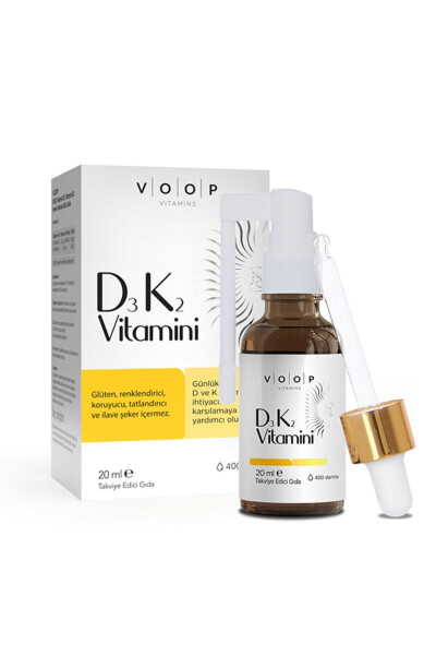 Vitamin D3K2 Sprey-Damla 20 ml - 23