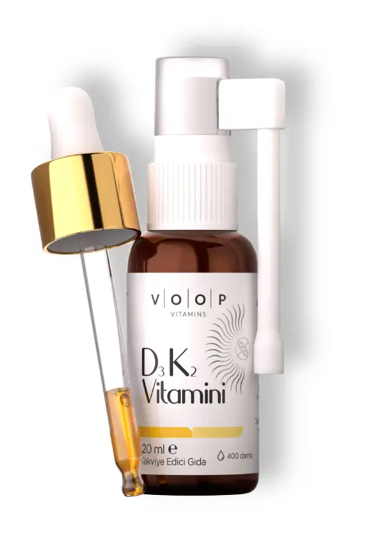 Vitamin D3K2 Sprey-Tomchi 20 ml - VOOP