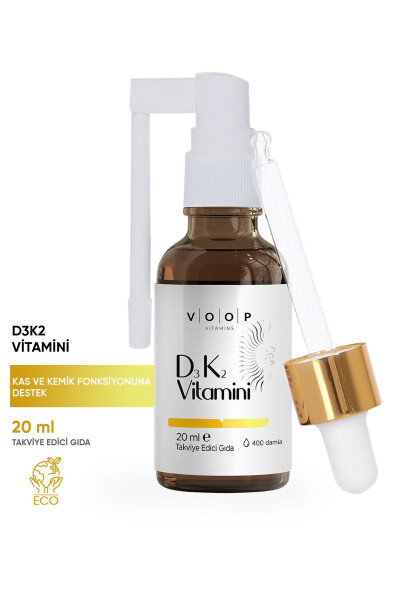 Vitamin D3K2 Sprey-Tomchi 20 ml - 7