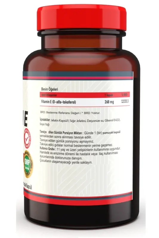 Vitamin E 400 IU (268 Mg) 100 Softgels - 2