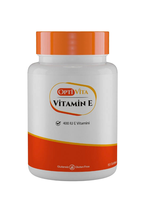 Vitamin E 400 IU (268 MG) 50 Kapsül Softjel - 5