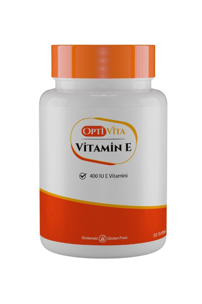 Vitamin E 400 IU (268 MG) 50 Kapsül Softjel - 1