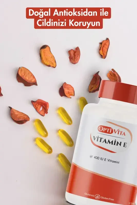 Vitamin E 400 IU (268 MG) 50 Kapsula Yumshoq Jel - 6