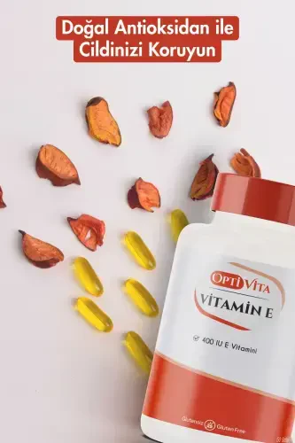 Vitamin E 400 IU (268 MG) 50 Softgel Capsules - 6