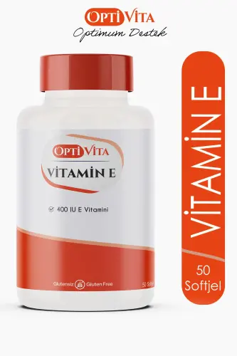 Vitamin E 400 IU (268 MG) 50 Softgel Capsules - 1