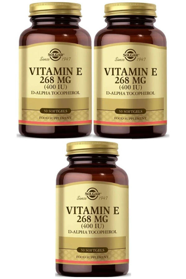 Vitamin E 400 IU 50 Capsules 3 Pack - 4