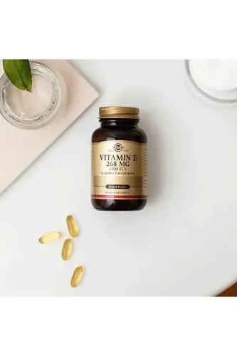 Vitamin E 400 IU 50 Softgel 3 Adet - SOLGAR (1)