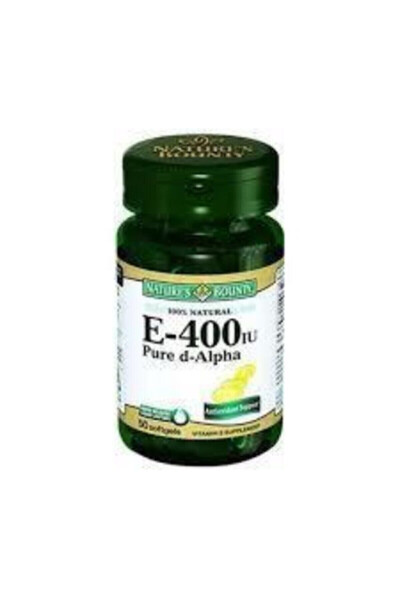 Витамин E-400 МЕ 50 капсул - NATURE'S BOUNTY (1)