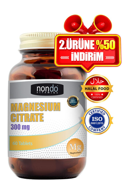 Vitamin Magnesium Citrate (MAGNESIUM CITRATE) 60 Tablets - 1