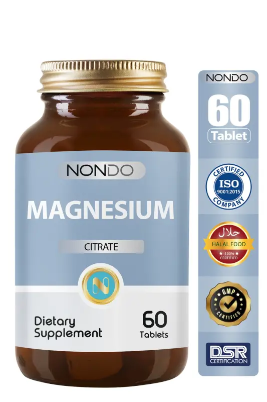 Vitamin Magniy Sitrat (MAGNIY SITRAT) 60 Tablet - NONDO