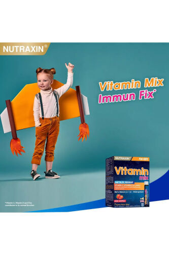 Vitamin Mix For Kids 7x25 ml - Children's Vitamin Beta Glucan Vitamin C Caraway Goat Horn - 3