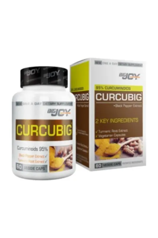 Витамины Bigjoy Curcubig 60 капсул - 1