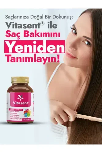 Vitasent Keratin Biotin 60 Tablet - 4