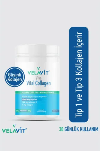 Viva Collagen Jar 334 Gr. 10,000 Mg, Extra Glycine Collagen - 4
