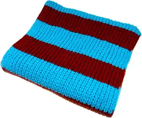 VIVIAN & VINCENT Fall Winter Ultra Soft Knit Striped Scarf for Women Men Boys Girls - 4