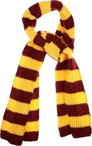 VIVIAN & VINCENT Fall Winter Ultra Soft Knit Striped Scarf for Women Men Boys Girls - 3