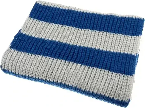 VIVIAN & VINCENT Fall Winter Ultra Soft Knit Striped Scarf for Women Men Boys Girls - 5