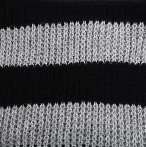 VIVIAN & VINCENT Fall Winter Ultra Soft Knit Striped Scarf for Women Men Boys Girls - 5