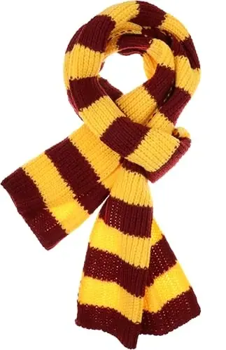 VIVIAN & VINCENT Fall Winter Ultra Soft Knit Striped Scarf for Women Men Boys Girls - VIVIAN (1)