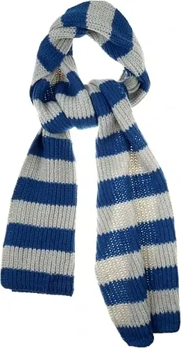 VIVIAN & VINCENT Fall Winter Ultra Soft Knit Striped Scarf for Women Men Boys Girls - 3
