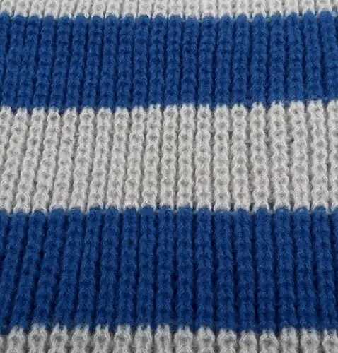 VIVIAN & VINCENT Fall Winter Ultra Soft Knit Striped Scarf for Women Men Boys Girls - 6