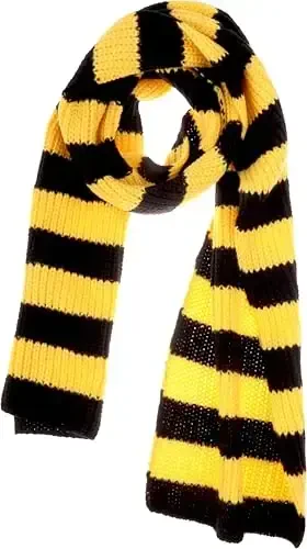 VIVIAN & VINCENT Fall Winter Ultra Soft Knit Striped Scarf for Women Men Boys Girls - VIVIAN