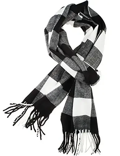 VIVIAN & VINCENT Super Soft Classic Scarf for women, Mens Warm CasModazoneere Feel Winter Scarf for Men - 1