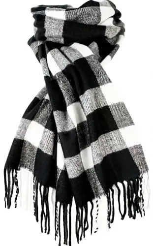 Super Soft Classic Scarf for women, Mens Warm CasModazoneere Feel Winter Scarf for Men 