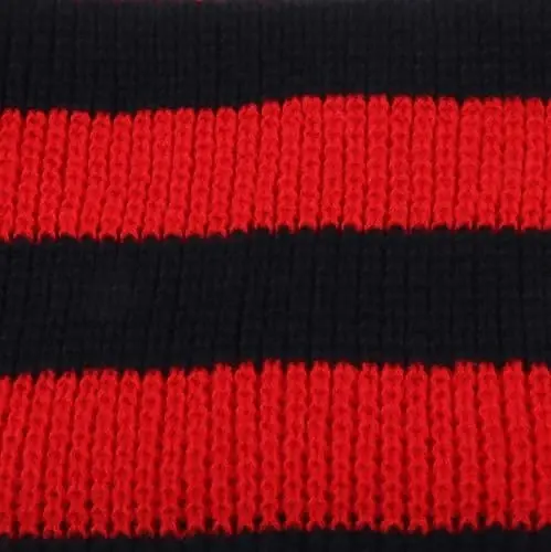 VIVIAN & VINCENT Fall Winter Ultra Soft Knit Striped Scarf for Women Men Boys Girls - 5