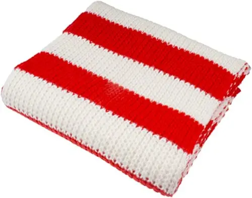 VIVIAN & VINCENT Striped Fall Winter Scarf for Women and Men | Soft 100% acrylic knit, cold-weather comfort, everyday outfits, easy neck wrapping, cozy layering - 4