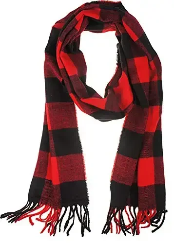 VIVIAN & VINCENT Super Soft Classic Scarf for women, Men's Warm Cashmere Feel Winter Scarf for Men - 5
