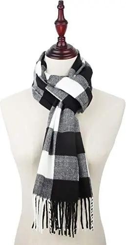 VIVIAN & VINCENT Super Soft Classic Scarf for women, Mens Warm CasModazoneere Feel Winter Scarf for Men - 2
