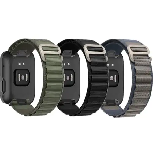vixjimono Alpine Loop Band Apple Watch Band 49mm 46mm 45mm 41mm 44mm 40mm 42mm 38mm erkaklar va ayollar uchun, Naylon Sport Loop Bands Apple Watch Ultra 2&1 iWatch Series 10 9 8 7 SE 6 5 4 3 2 1 uchun - 1