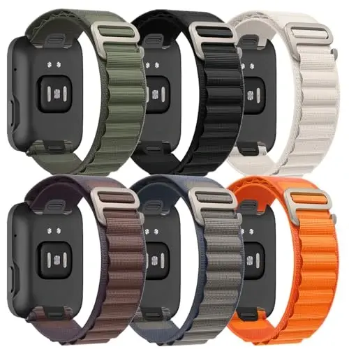 vixjimono Alpine Loop Band Apple Watch Band 49mm 46mm 45mm 41mm 44mm 40mm 42mm 38mm Men Women bilan mos keladi, Apple Watch Ultra 2&1 iWatch Series10 9 8 7 SE 6 5 4 3 2 1 uchun neylon sport loop bantlari - 1