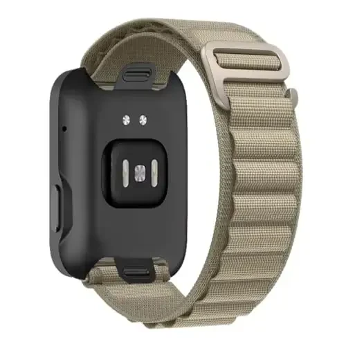 vixjimono Alpine Loop Band Apple Watch Band 49mm 46mm 45mm 41mm 44mm 40mm 42mm 38mm Men Women, Nylon Sport Loop Bands Apple Watch Ultra 2&1 iWatch Series10 9 8 7 SE 6 5 4 3 2 1 bilan mos keladi - 1